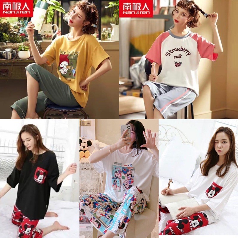 Piyama Import  Wanita  Baju  Tidur Wanita  Piyama Murah 