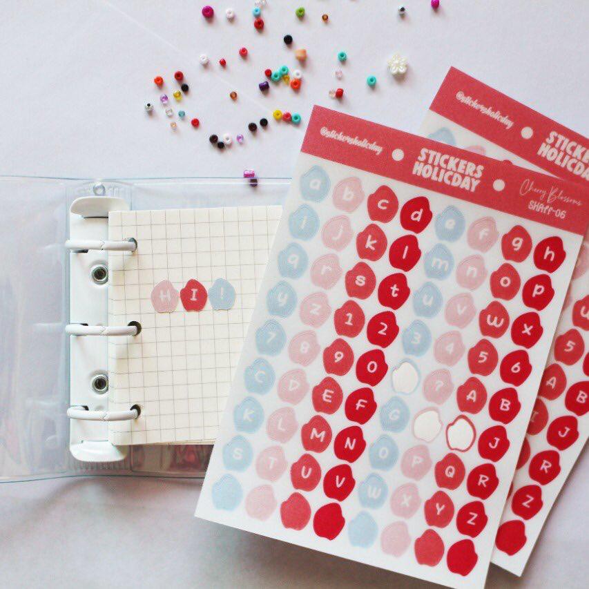 

SHAlf-06 'Season Alphabets' | stickersholicday