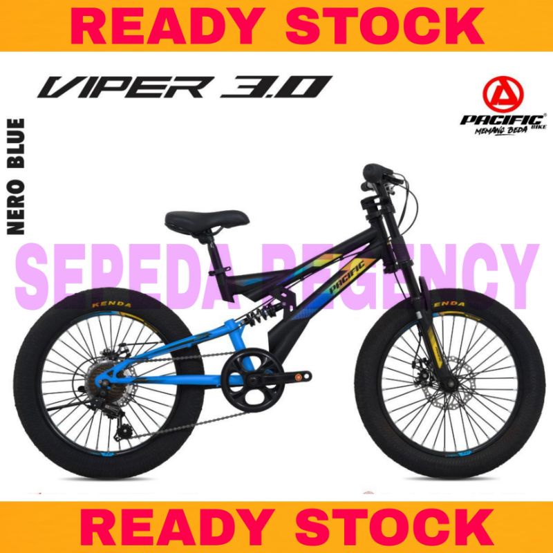 Sepeda Gunung MTB PACIFIC VIPER 3.0 Ban Jumbo 20 Inch Rem Cakram