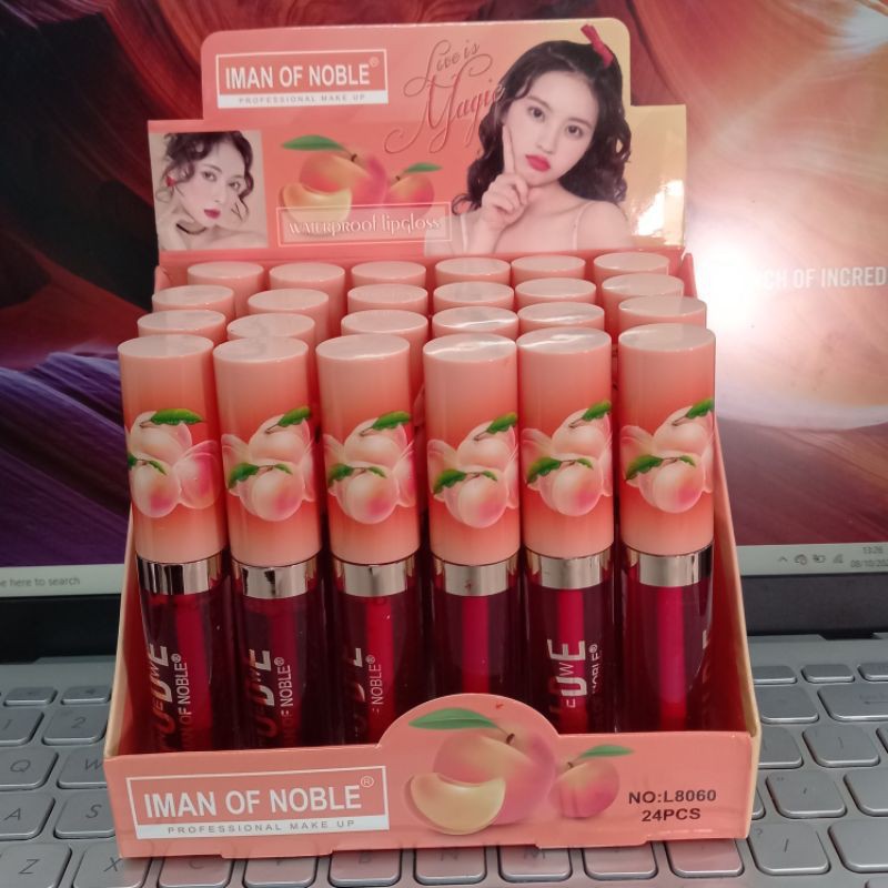 [PER 6 PCS] LIP GLOSS IMAN OF NOBLE LOVE IS MAGIC NO.L8060