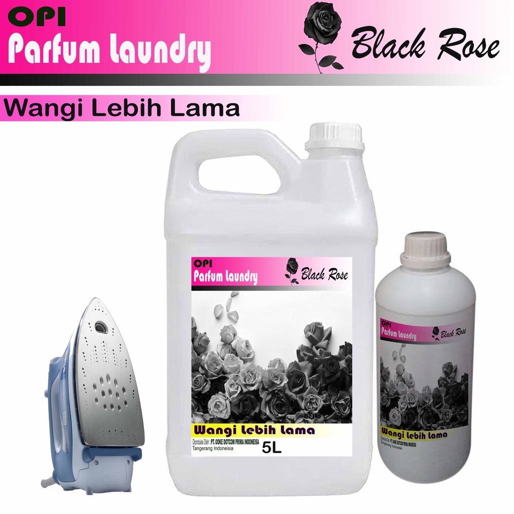 perfume laundry 5 liter varian wangi black rose terbaru