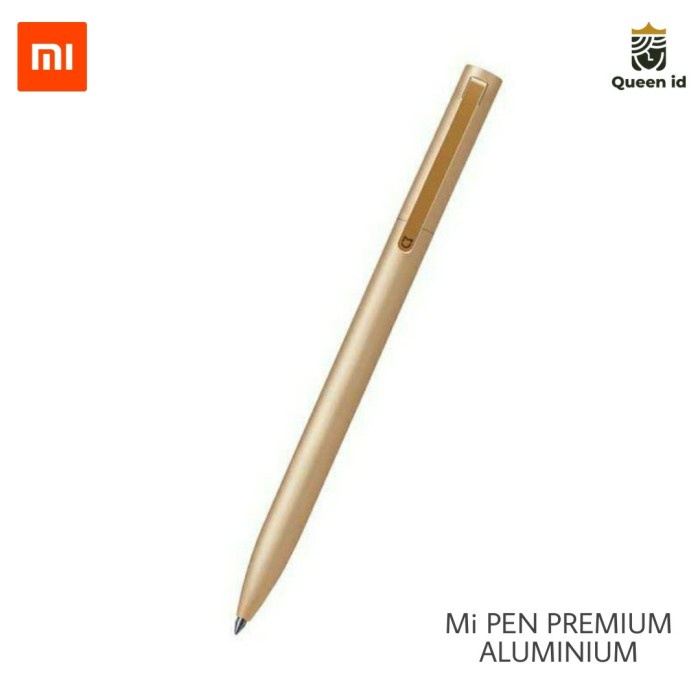 

Xiaomi Mijia Mi Pen Metal GOLD / MI PEN GOLD METAL - Emas promo