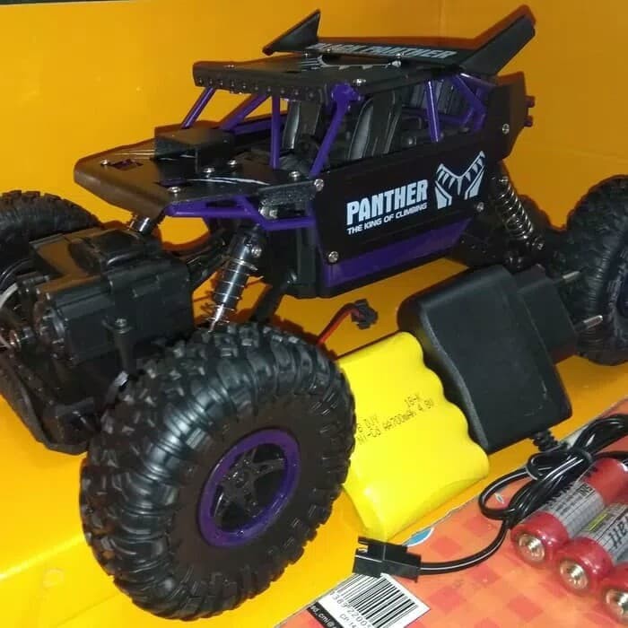 RC ROCK CRAWLER 4WD 4x4 AVENGERS BLACK PANTHERS 2.4GHz