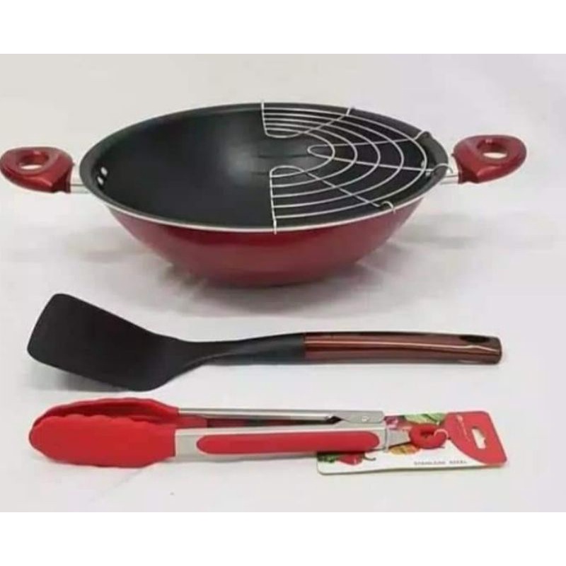 Supra Wok Set 30cm non stick