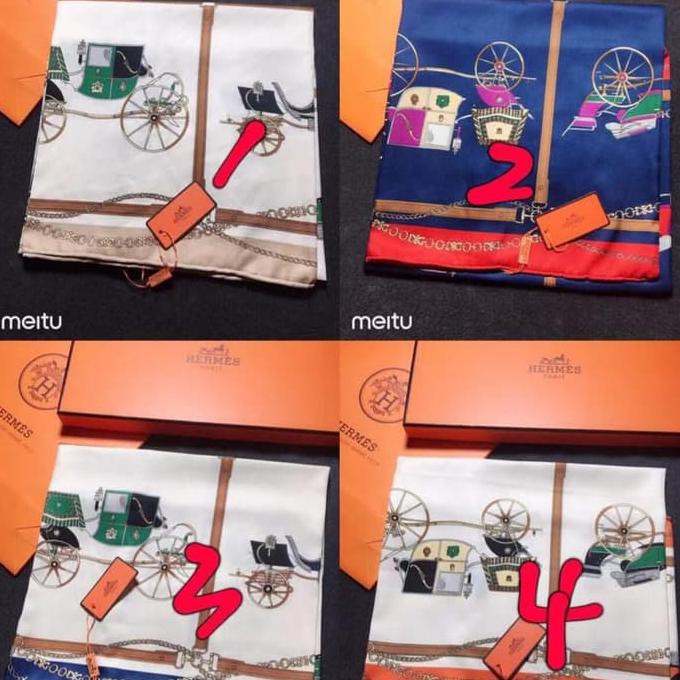 SCARF HERMES +BOX HERMES EXCLUSIVE