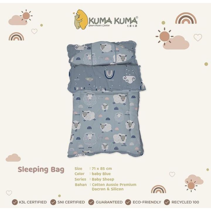 Sleeping Bag Canopy Kuma Kuma/ Alas Tidur Bayi Premium Rilakkuma by Kuma Kuma 47080
