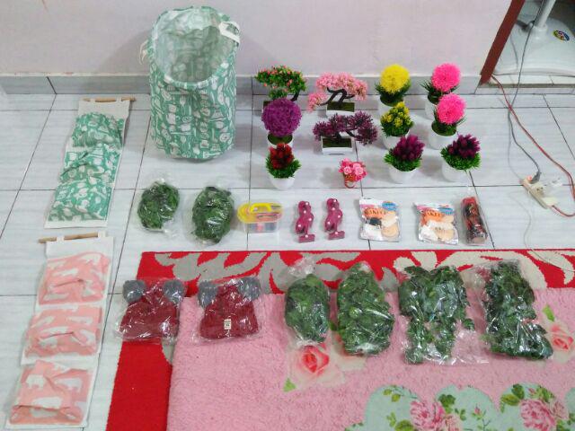 Ns420 Tanaman Hias Bonsai Bunga Mini/ Bunga Artificial