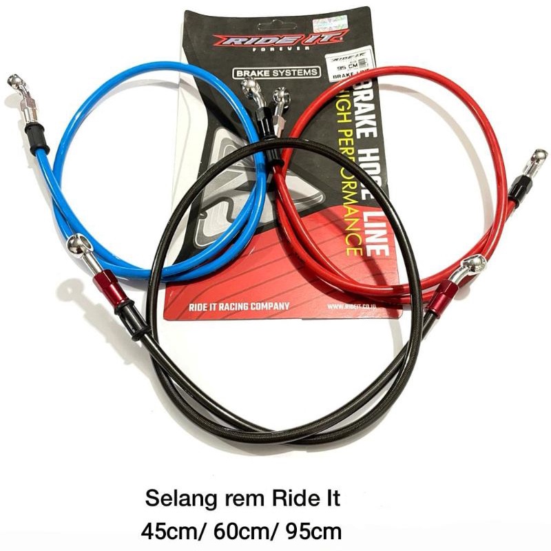 selang kabel rem brake ride it 45 60 95 cm pnp Honda CB CG GL PRO MAX 100 125 glatik herex Tiger tir