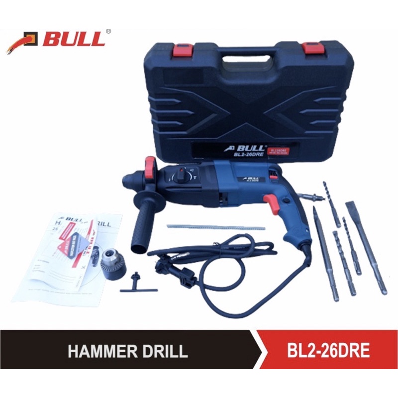 Bull Mesin Bor Rotary Hammer BL226 BL 226 drill