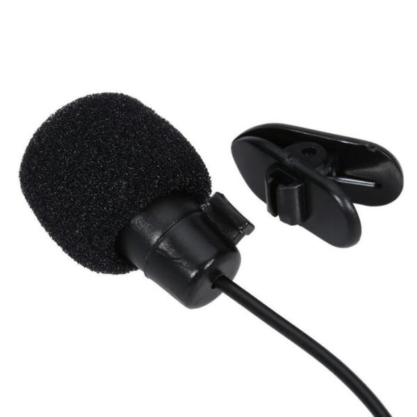 Clip On Microphone / Mic 3.5mm Mic - Audio Jack 3.5mm Vlog Mikrofon Suara Jernih