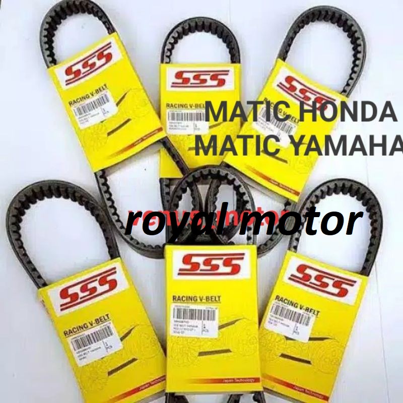 Van Belt V-Belt Vanbelt SSS Racing vario beat fi/esp nmax new /old mio j soul fino dll