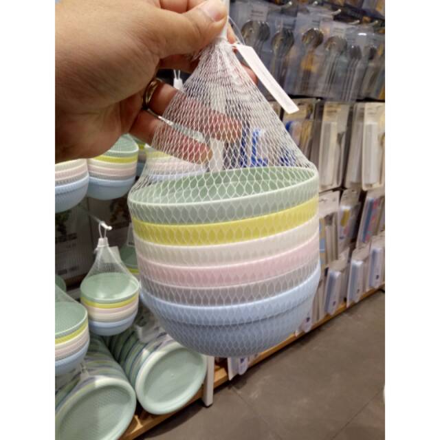 MINISO - Colorful Eco-friendly Bowl 6pack
