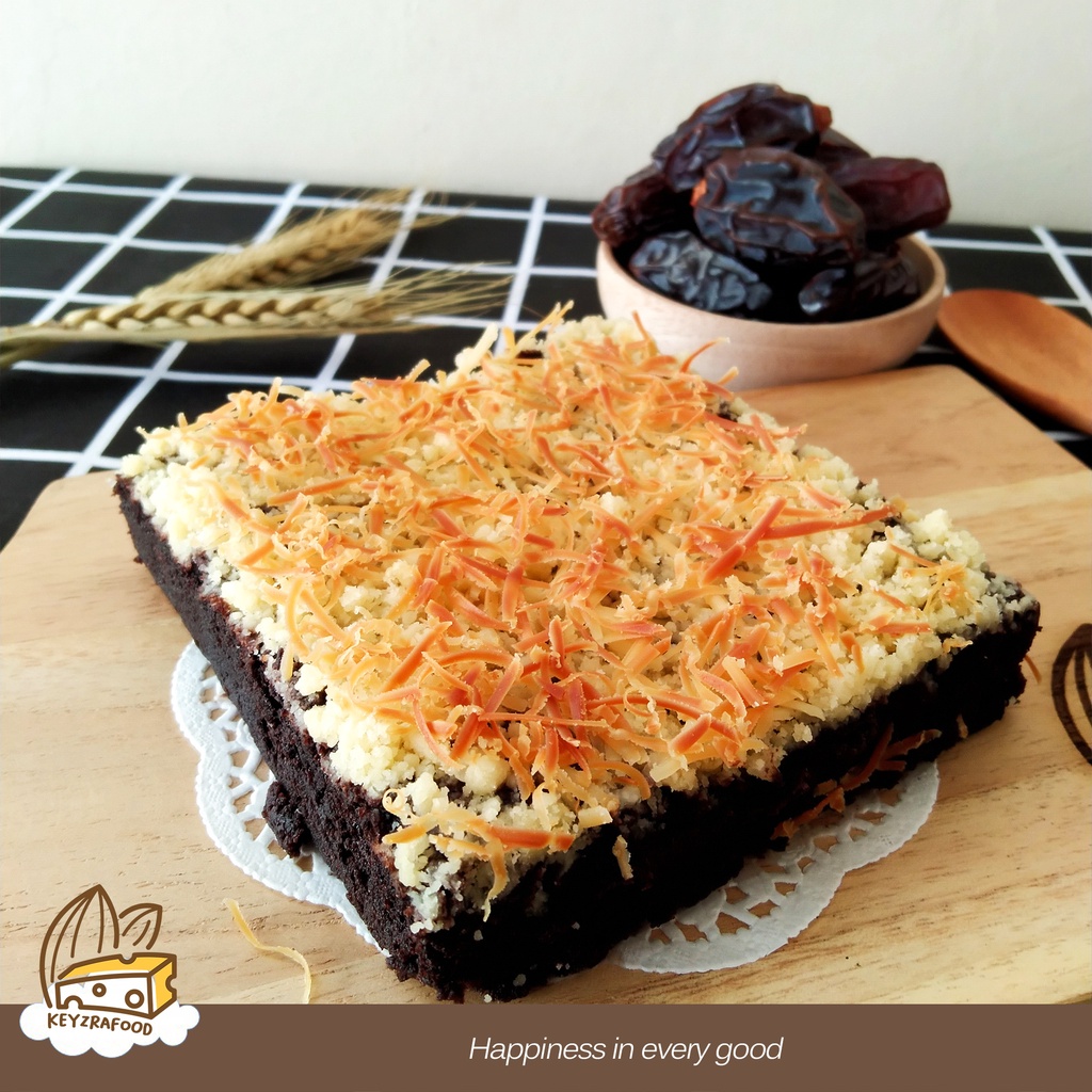 

Keyzrafood Brownies Mini (Premium) - Original, Streusel & Coklat