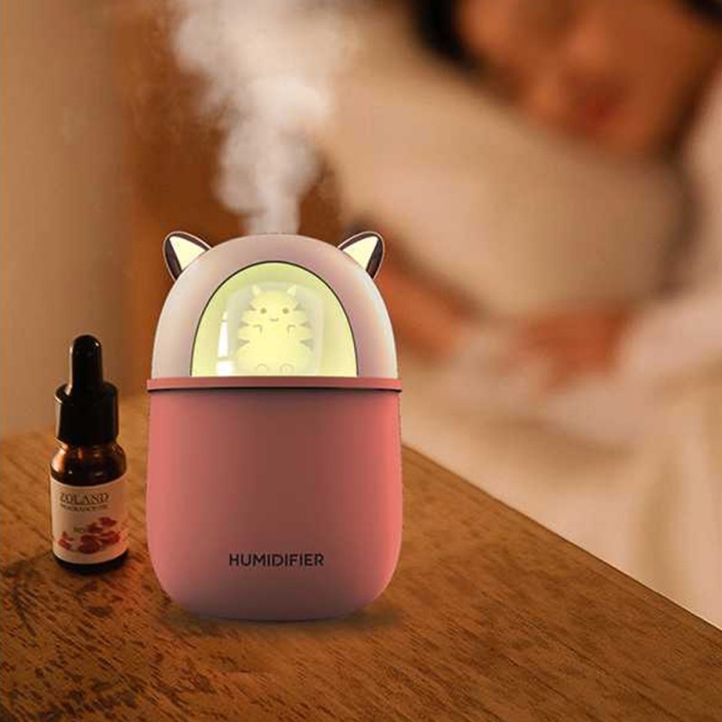 Humidifier Purifier Diffuser Hfer Unik Lucu Karakter Pikachu 300ml