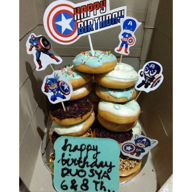 Donat medium ultah