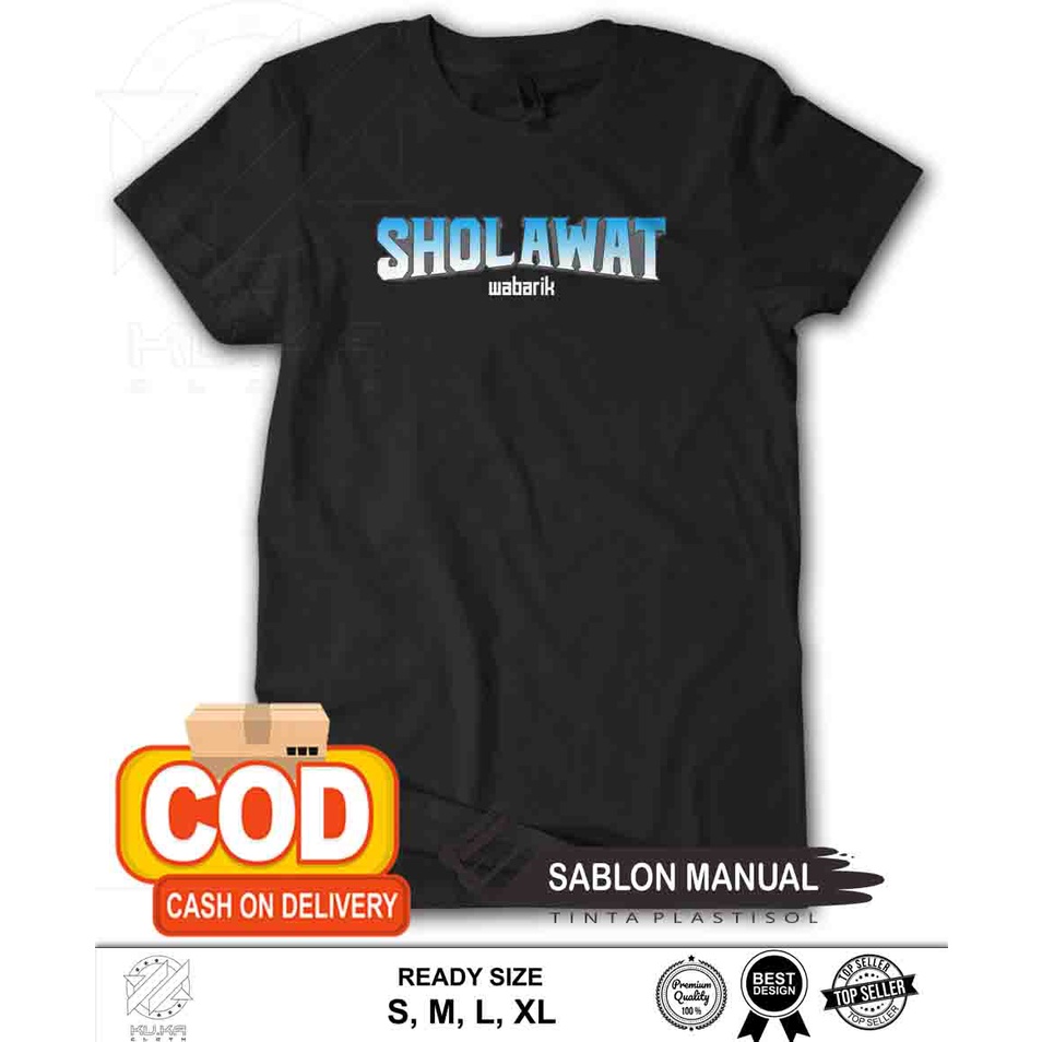 Kaos Original KU.KA Sholawat Wabarik LEngan Pendek Abah KU.KA Cijeungjeung Ciamis