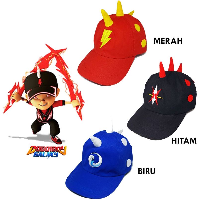 Topi Anak Baseball Model Karakter Boboiboy Laki laki dan perempuan usia 2-5 tahun