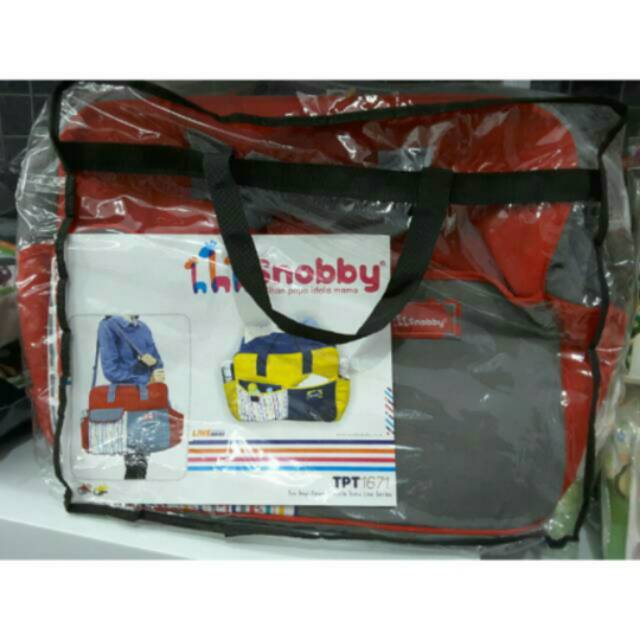 Tas besar double saku line series snobby