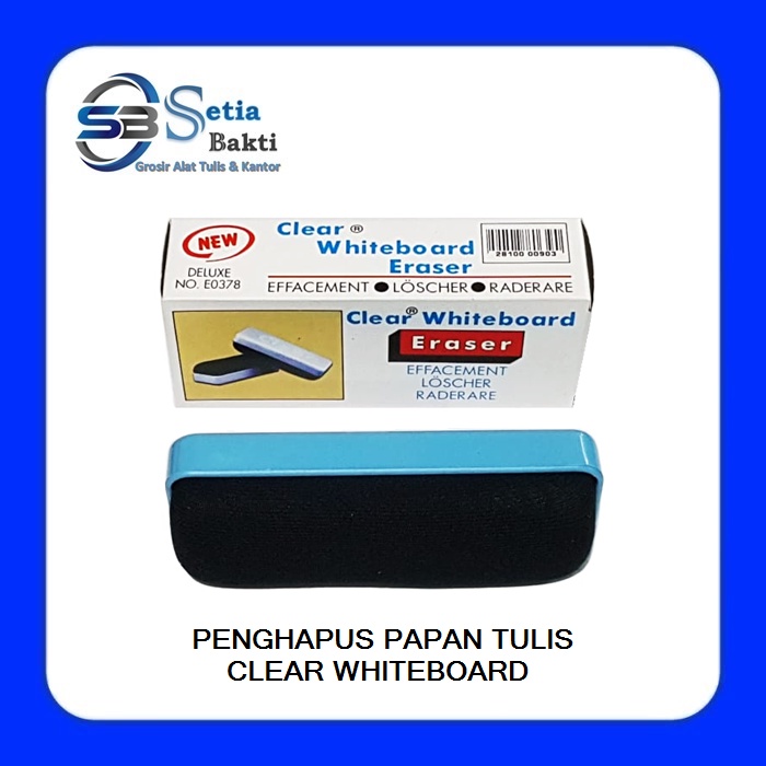 

Penghapus Papan Tulis Whiteboard Clear - 1 Pcs