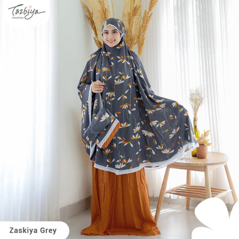 MUKENA TAZBIYA KOMBINASI 2IN1 ZASKIYA SERIES ALLSIZE