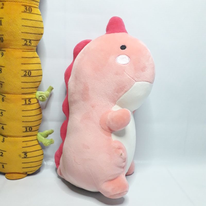 BONEKA SWEET PINKY DINOSAURUS BAHAN MINISO ORIGINAL BRAND LAMABT