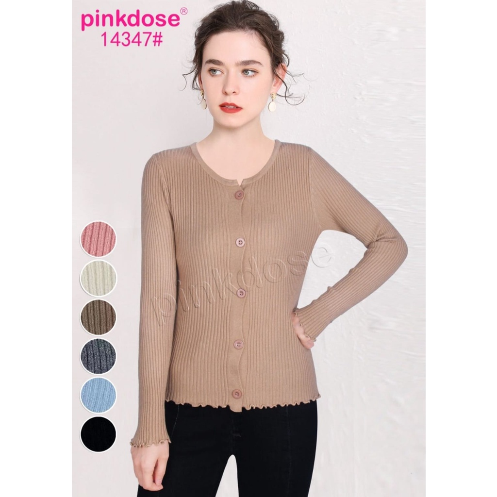 CROP TOP CARDIGAN RAJUT IMPORT  PINKDOSE 14347 / 14246 / 30131