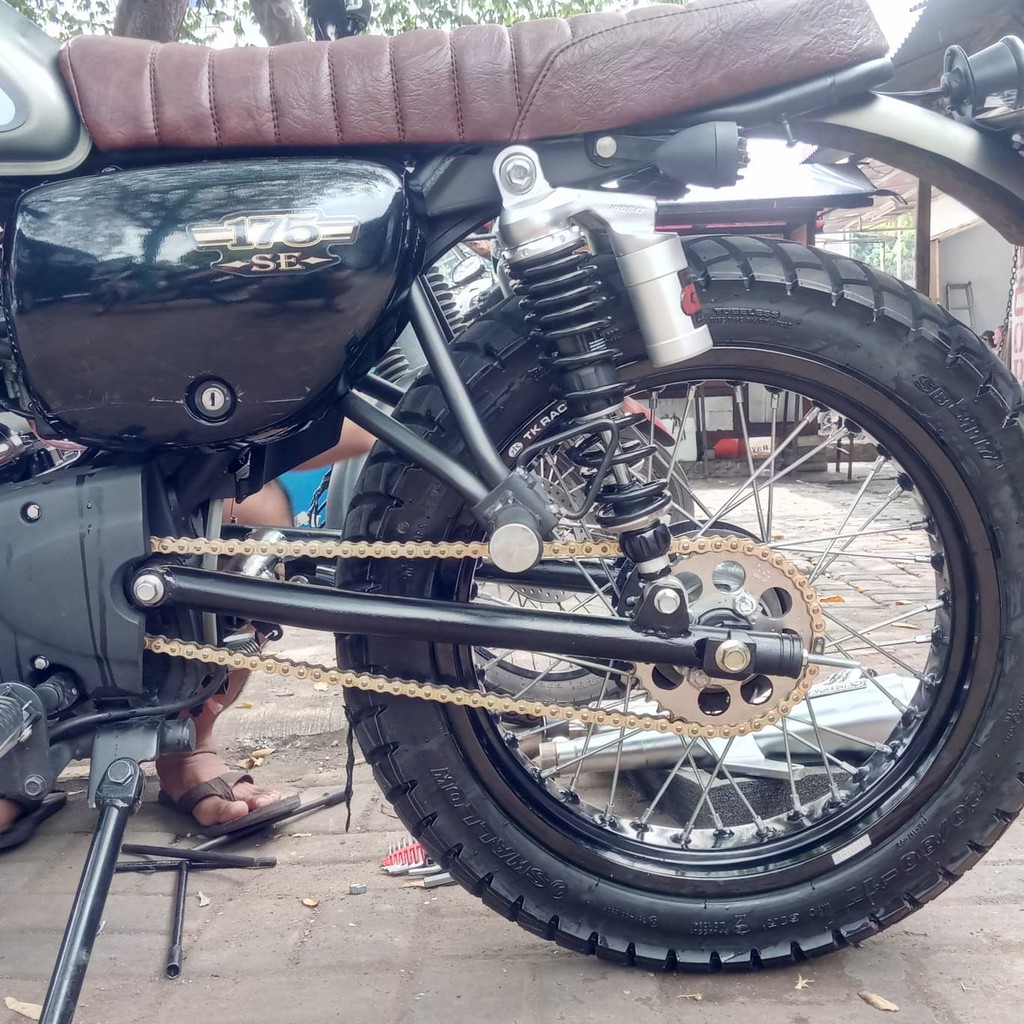 Jual Arm Lebar Lengan Ayun Kawasaki W175 PnP Indonesia Shopee Indonesia