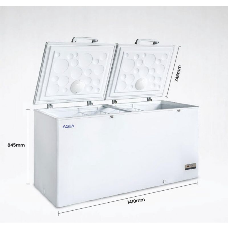 Aqua Chest Freezer 429 Liter - AQF-450EC / AQF 450 EC / AQF 450EC / AQF450EC