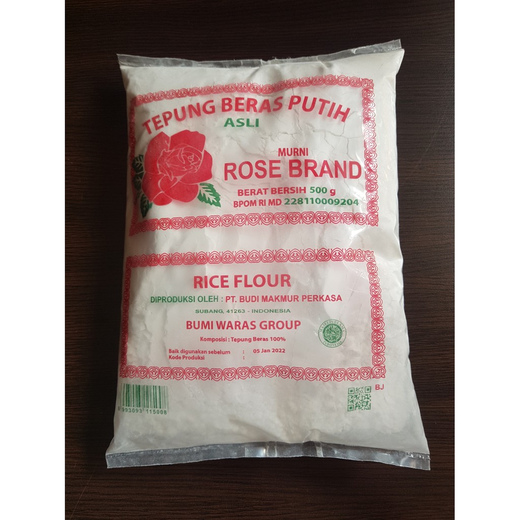 

Tepung Beras Rose Brand 500g