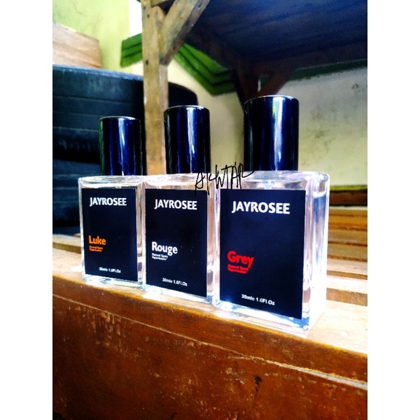 BELI 1 GRATIS 3 PARFUM PEMIKAT WANITA PARFUM JAYROSSE GREY PARFUM VIRAL PARFUM PRIA TAHAN LAMA PARFUM JAYROSSE 30ML