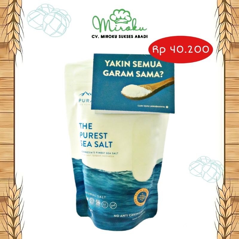 

Pura Garam Laut Halus 300gr