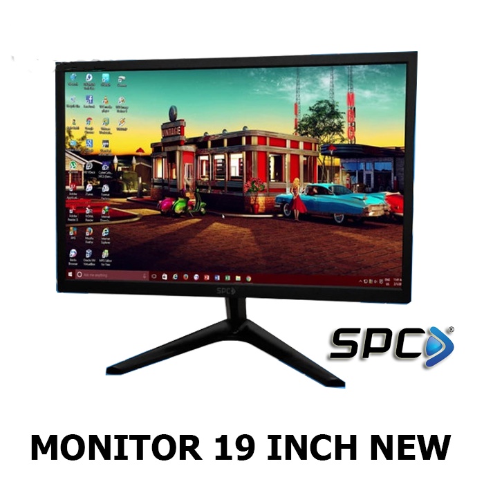 SPC Monitor Komputer LED 19 inch HD