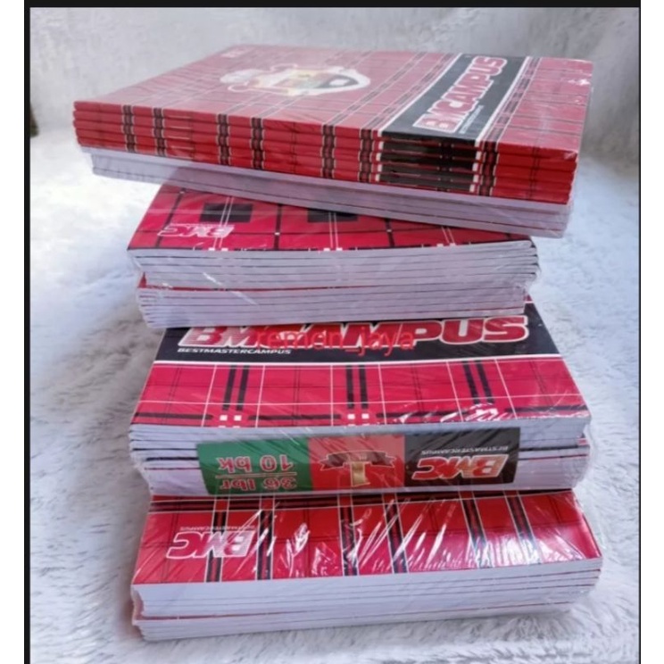 

PROMO 1 PACK ISI 10 PCS BUKU TULIS CAMPUS BIG BOS BESAR ISI 36 LEMBAR UKURAN BOXY PANJANG