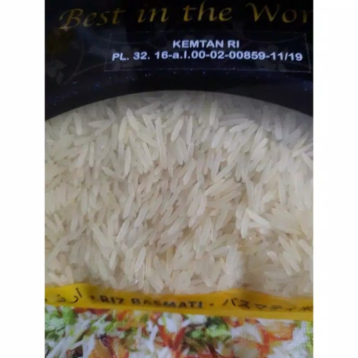 

978Eq10W Beras Basmati Shukriya Premium Low Gi 1Kg WQ12