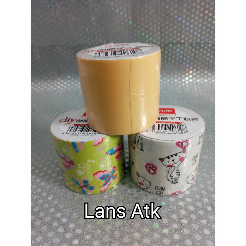 Isolasi / Lakban Motif / Lakban Lucu Uk 48mm x 3.5m