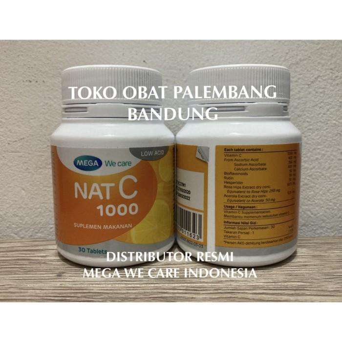 

KESEHATAN GRL 32697 NAT C 1000 MEGA WE CARE 30 TABLET DISTRUTOR RESMI