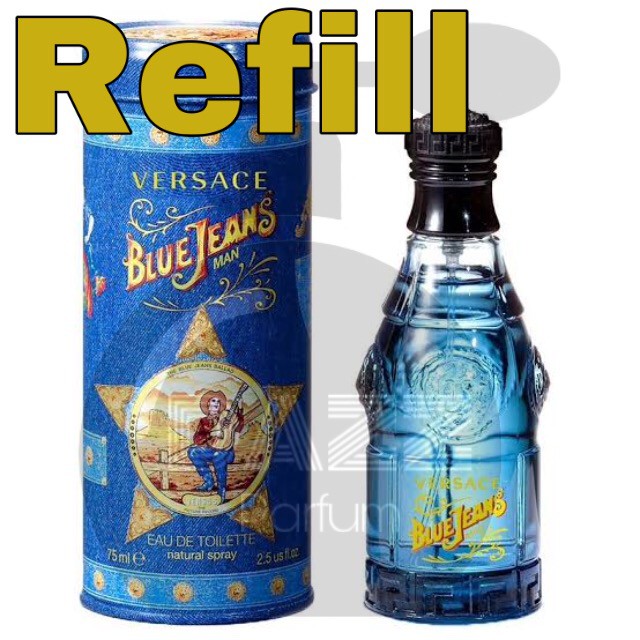 Parfum Refill Versace Blue Jeans