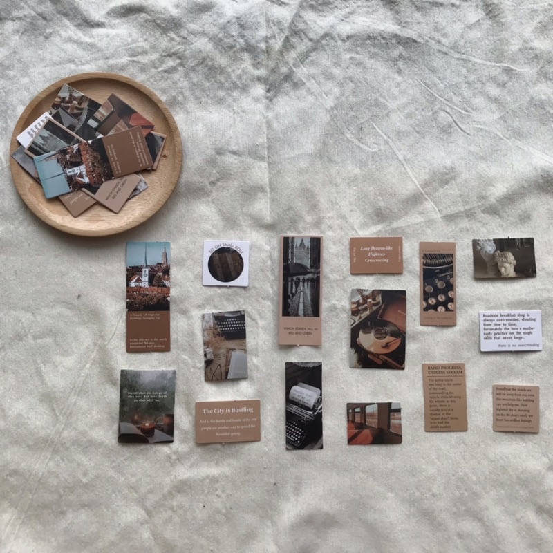

Aesthetic korean sticker journal vintage and black and white