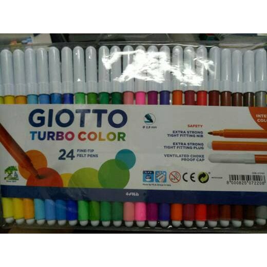 

Spidol Turbo colour 24warna GIOTTO murah bagus