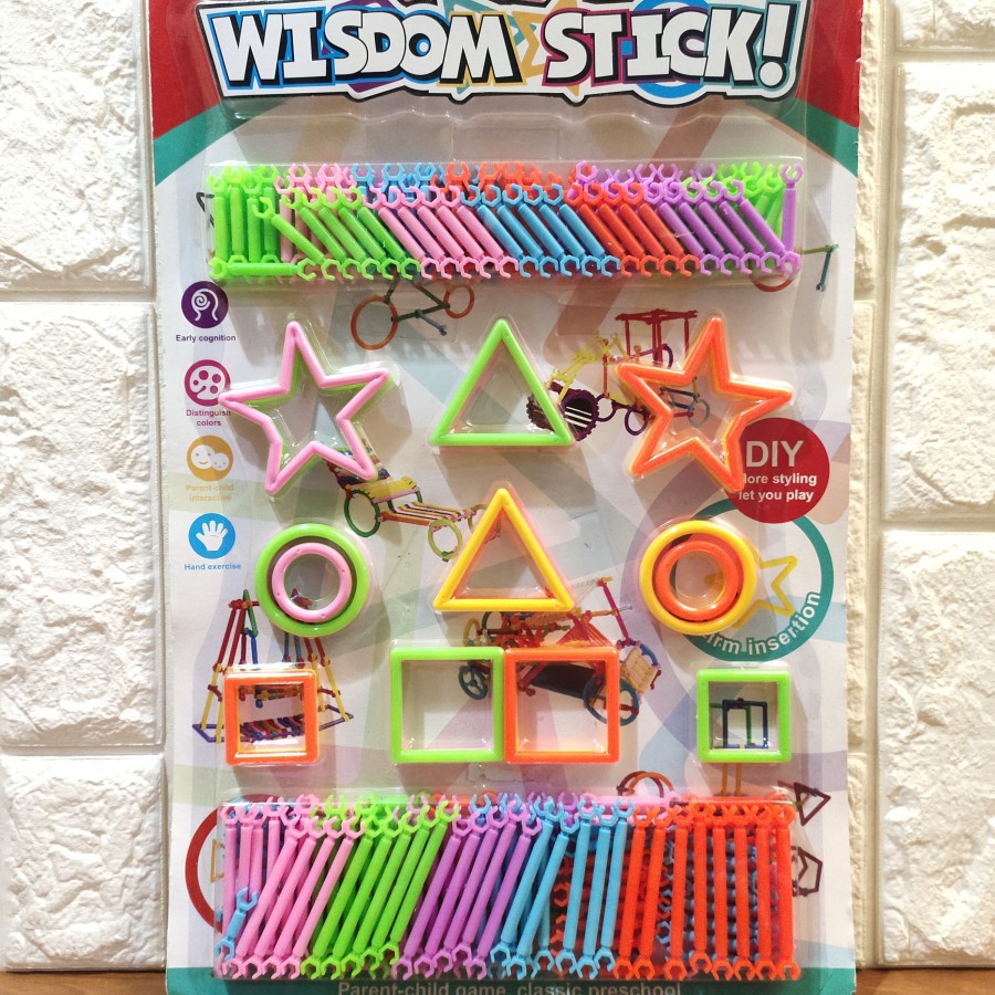 Mainan Lego 3D Puzzle Wisdom Stick