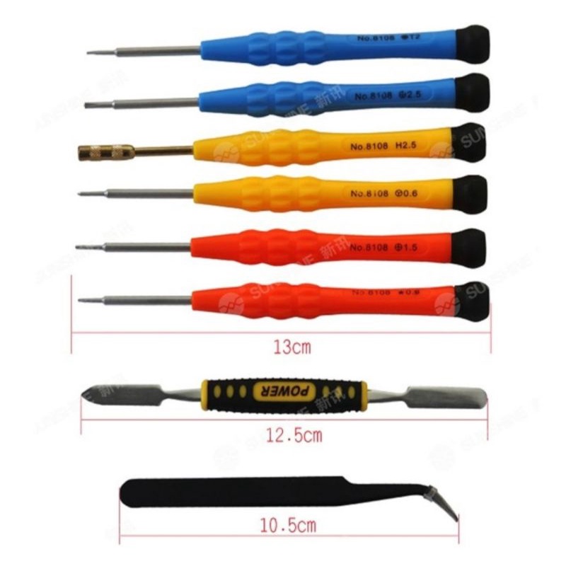 OBENG SET SS5111 SUNSHINE OBENG PEMBUKA HANDPHONE ALAT SERVICE