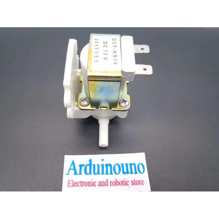 Solenoid Valve valv 6mm penutup aliran air otomatis 12v DC 12 volt