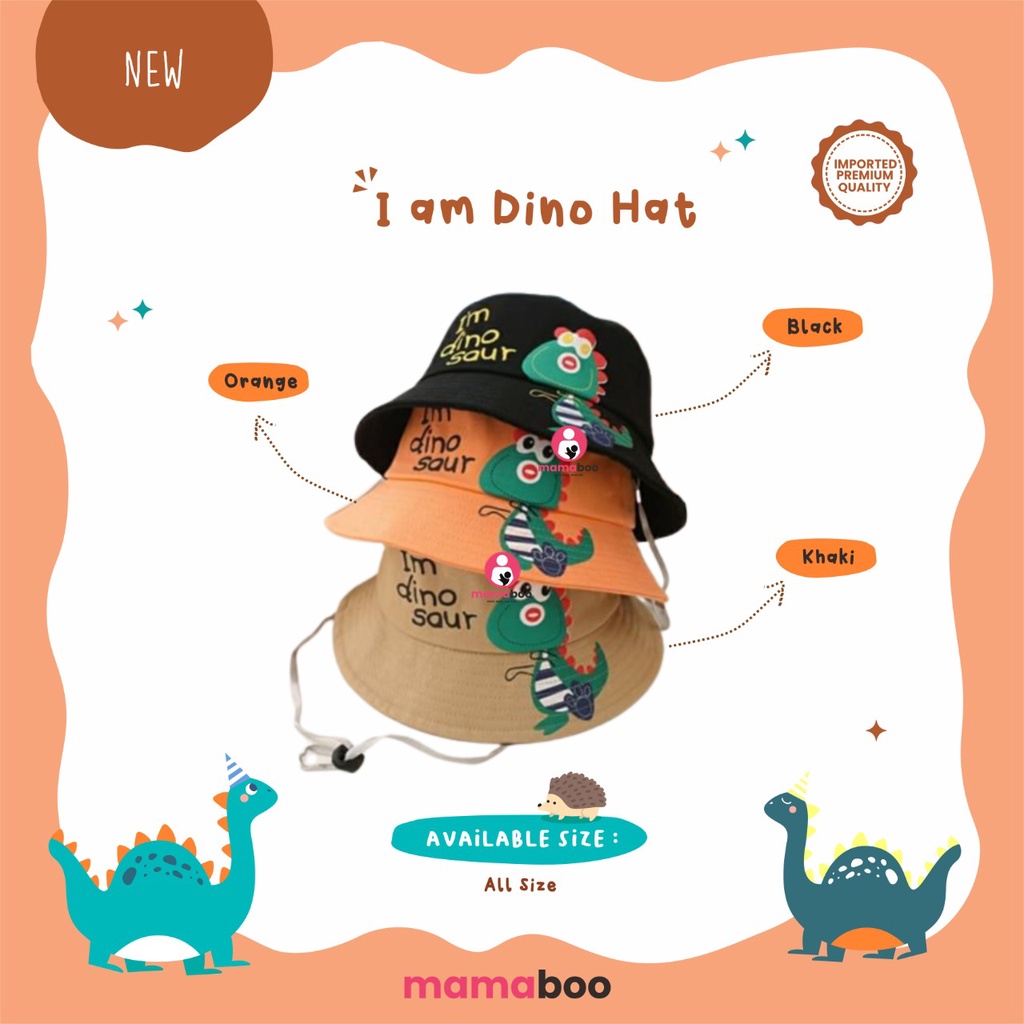 Baby Hat - I'm Dino Hat