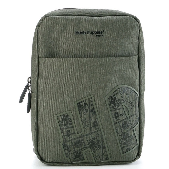 READY ORIGINAL HUSH PUPPIES SUPER J-B CHEST BAG 221