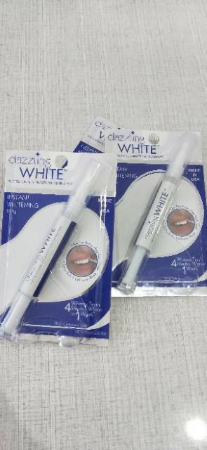 Pemutih Gigi Dazzling White Instant Teeth Whitening Gel Pen Peroksida Termurah GROSIR