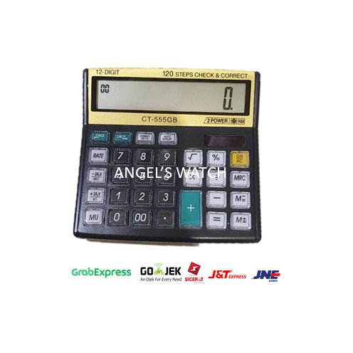 

ANGELSWATCH KALKULATOR CITIZEN KALKULATOR WARUNG NEW MODEL CT-555