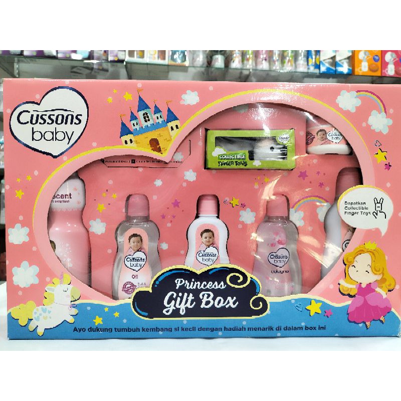 Cussons Gift Box Warna Pink/Biru