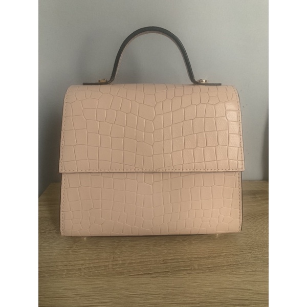 rounn michelle bag pink blush