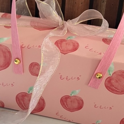 Tas Box Bag kue gulung permen Paper Bag Hampers valentine Kado PB 14M