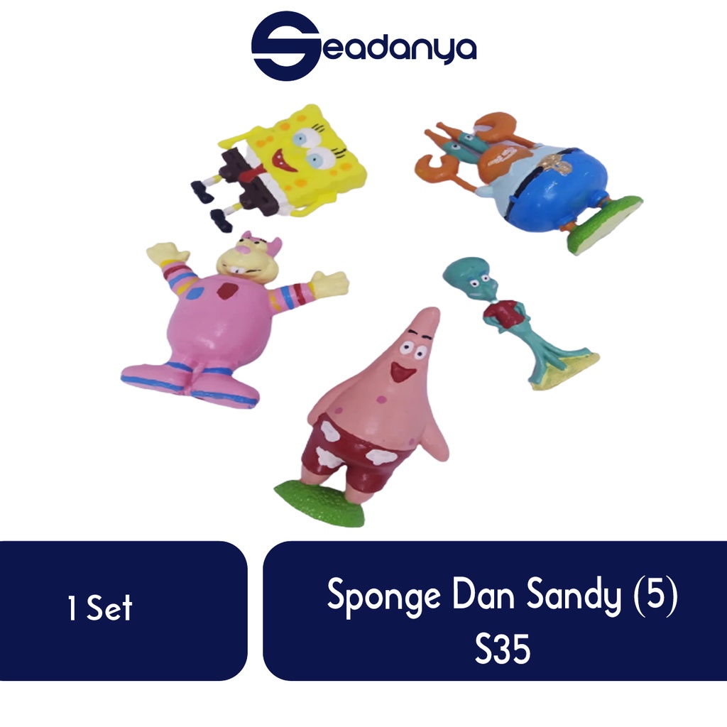 

Sponge Dan Sandy (5) S35/Boneka/Hiasan Cake/Hiasan Tart/Hiasan Kue/Aksesoris Kue/Aksesoris Cake/Aksesoris Kue Ulang Tahun/Pernak Pernik Pesta